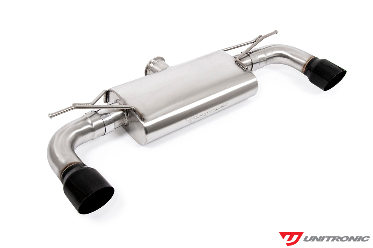 Unitronic Cat-Back Exhaust for MK7 & MK7.5 GTI - Black Tips (UH046-EXA)