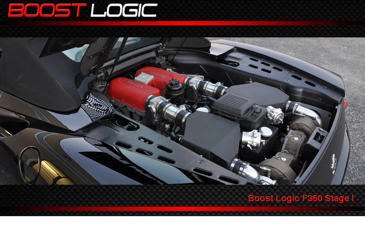 Boost Logic Ferrari 360 Modena Twin Turbo Stage 1 Package