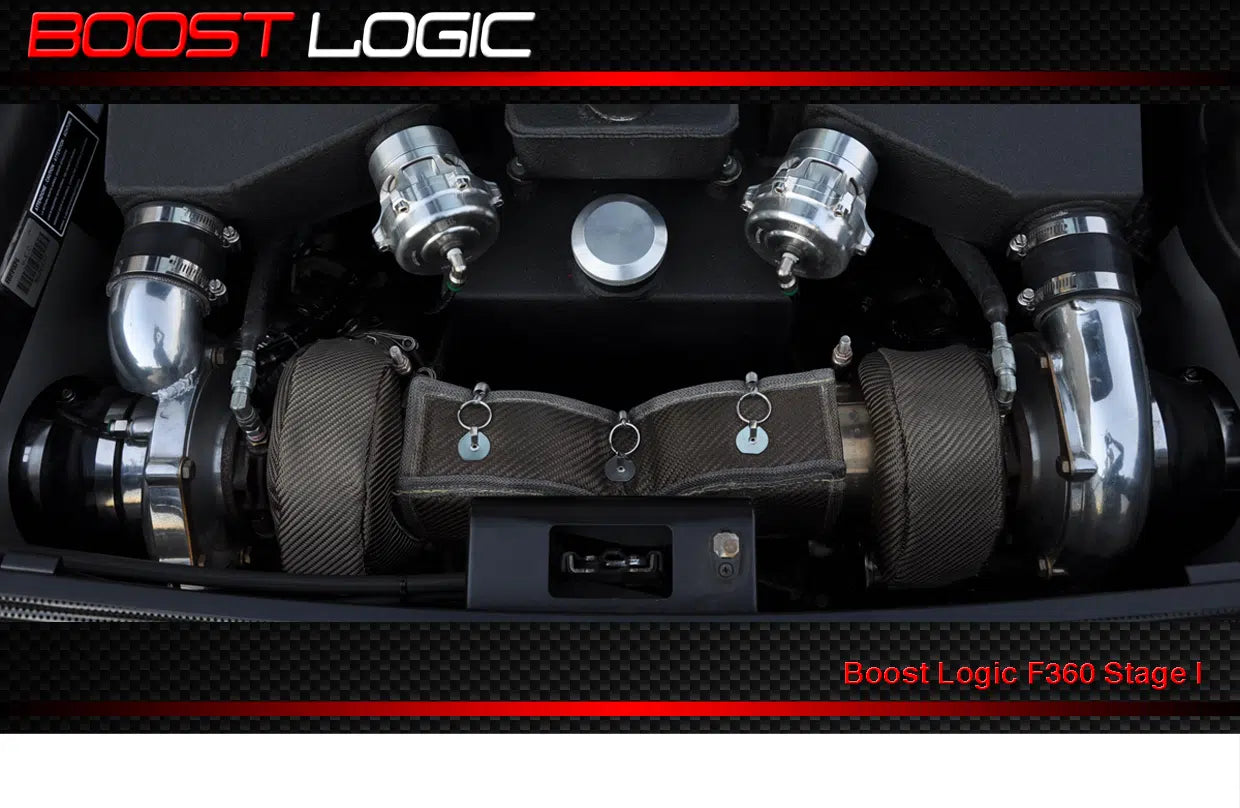 Boost Logic Ferrari 360 Modena Twin Turbo Stage 1 Package