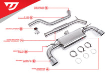 Unitronic Cat-Back Exhaust for MK7 & MK7.5 GTI - Chrome Tips (UH045-EXA)