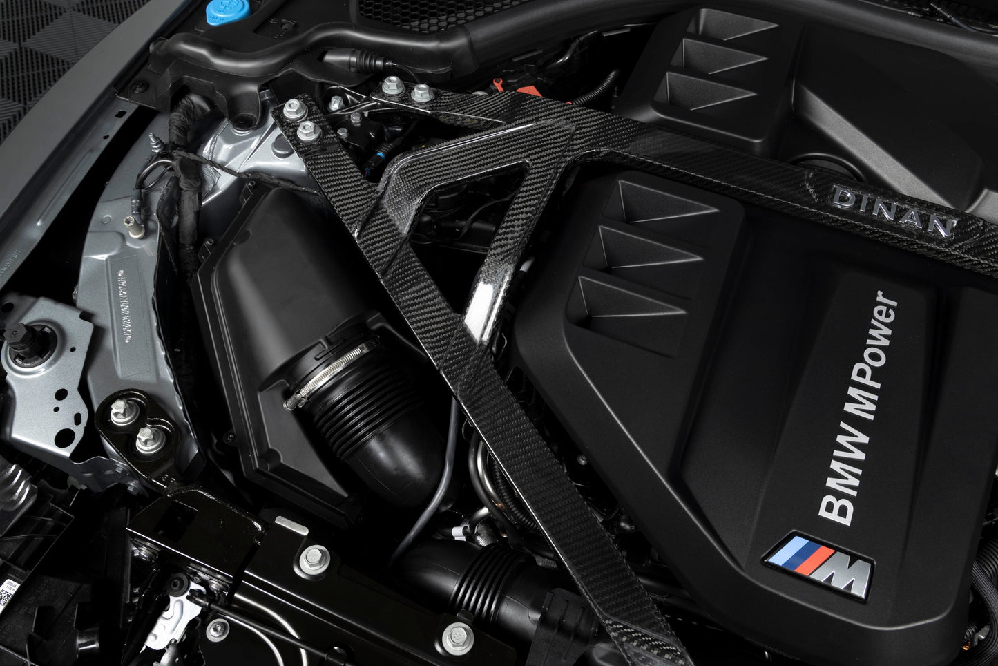 Dinan Carbon Fiber Strut Tower Brace - 2021-2025 BMW M2/M3/M4 (G8x)