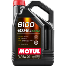 Motul 5L 8100 Eco-Lite Gen3 5W20 Full Synthetic Engine Oil
