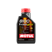 Motul 1L Synthetic Engine Oil 8100 5W40 X-CESS GEN2 (Case 12x)