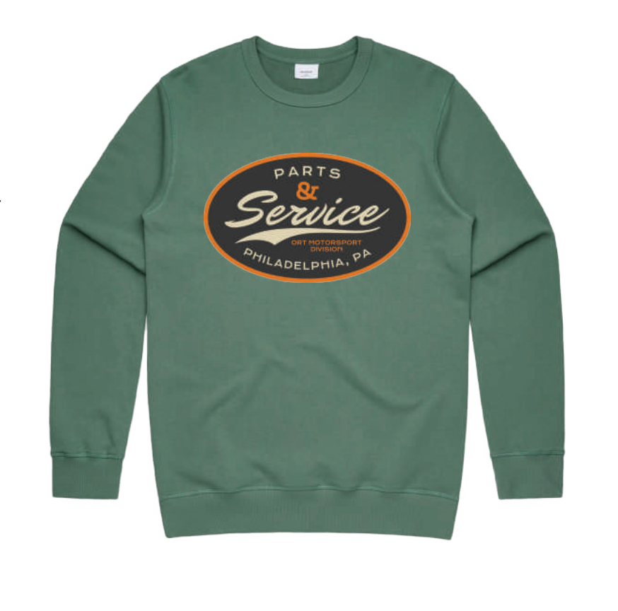 ORT Motorsport Service & Parts Midweight Crewneck Sweatshirt