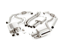 Milltek RESONATED (QUIETER) CAT-BACK EXHAUST SYSTEM B9 S4/S5 (Sport Diff Only)