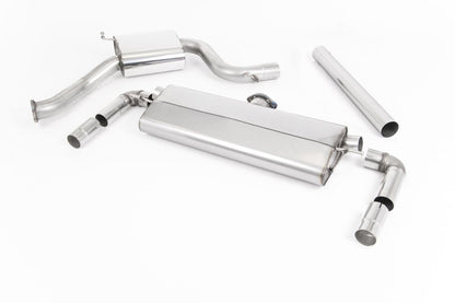 Milltek MK7.5 GTI Cat Back Exhaust - Resonated (Non Performance Pack)