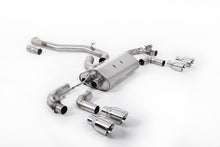 Milltek MK7.5 R 80mm (3.15 inch) Race Catback (Valved) Non-Resonated