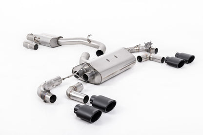 Milltek MK7.5 R 80mm (3.15 inch) Race Catback (Valved) Resonated