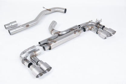 Milltek MK7 R 80mm Race Cat-Back (Non-Resonated - Loudest)