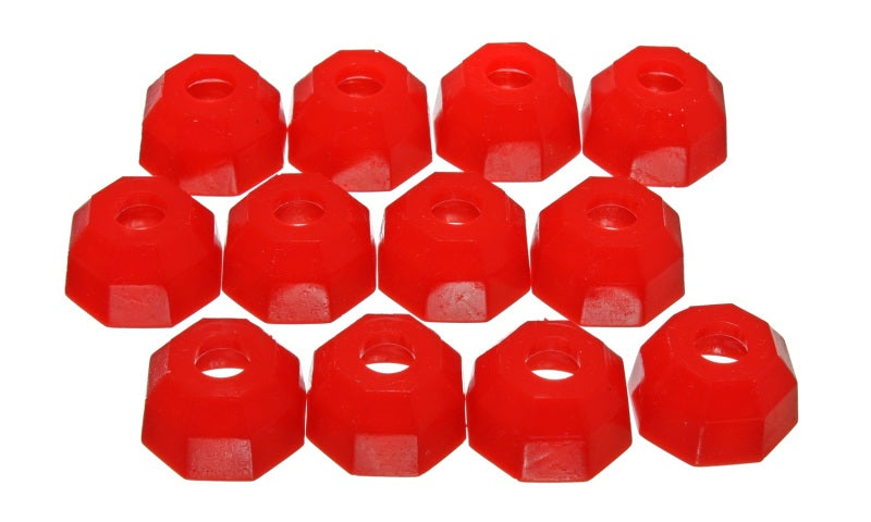 Energy Suspension Tie Rod End Boot Oct-Box Of 12 - Red