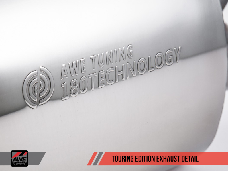 AWE Tuning Mk5 Jetta 2.0T - GLI Touring Edition Exhaust - Polished Silver Tips
