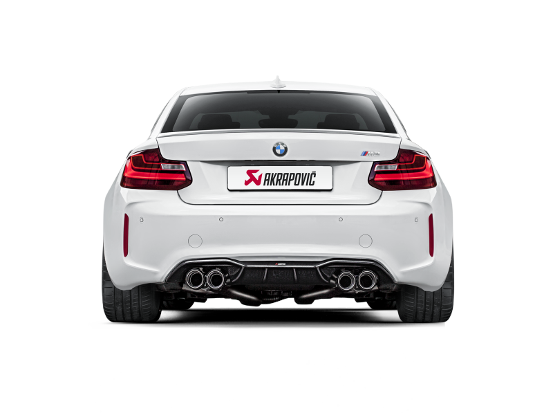 Akrapovic 16-17 BMW M2 (F87) / 2018+ BMW M2 Competition/M2 CS (F87N) Rear Carbon Fiber Diffuser - Hi