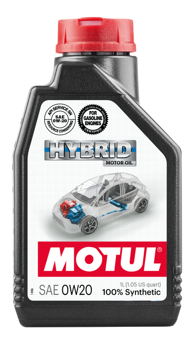 Motul 1L Hybrid Synthetic Motor Oil - 0W20