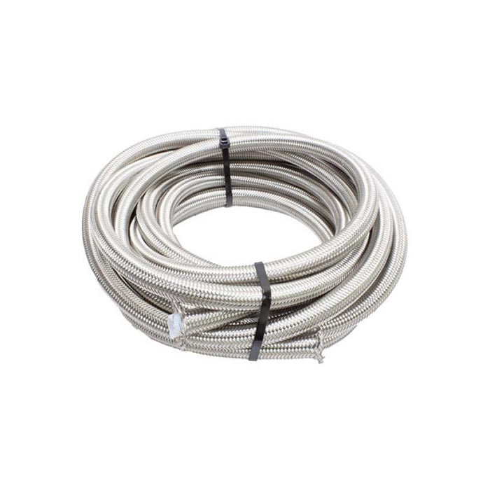 Snow 8AN Braided Stainless PTFE Hose - 15ft