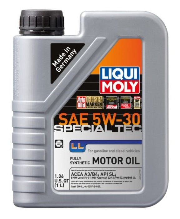LIQUI MOLY 1L Special Tec LL Motor Oil SAE 5W30 - Single
