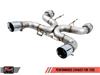AWE Tuning McLaren 720S Performance Exhaust - Chrome Silver Tips