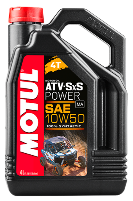 Motul 4L ATV-SXS POWER 4-Stroke Engine Oil 10W50 4T