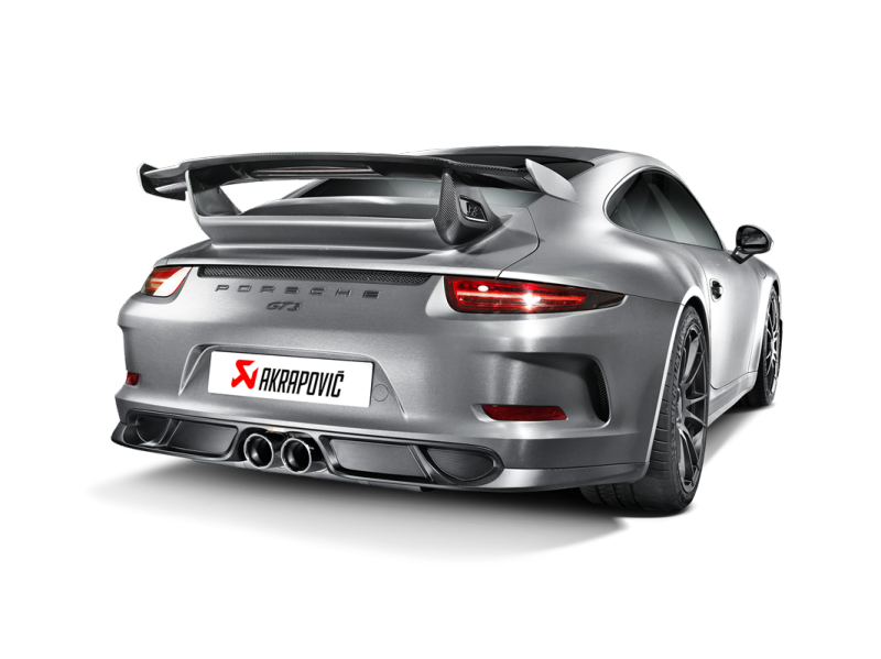 Akrapovic 14-17 Porsche 911 GT3 (991) Rear Carbon Fiber Diffuser - Matte
