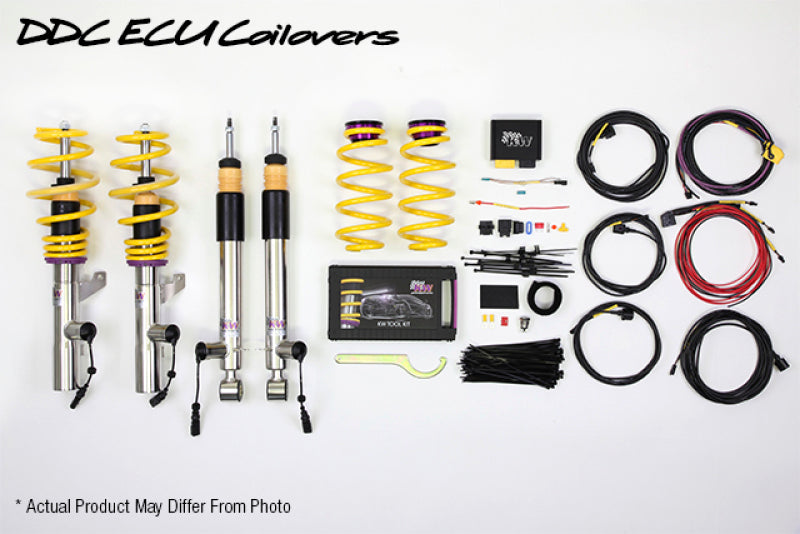 KW Coilover Kit DDC ECU 05+ A3 (8P) FWD w/o Electronic Dampening Control