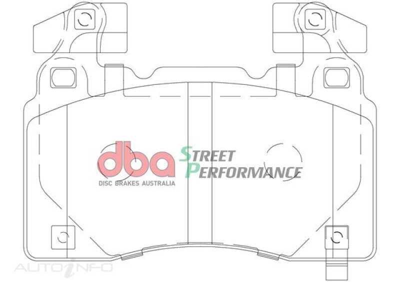 DBA 13-17 Holden VE/VF SSV Brembo (Rectangle Weight) Front SP Performance Brake Pads