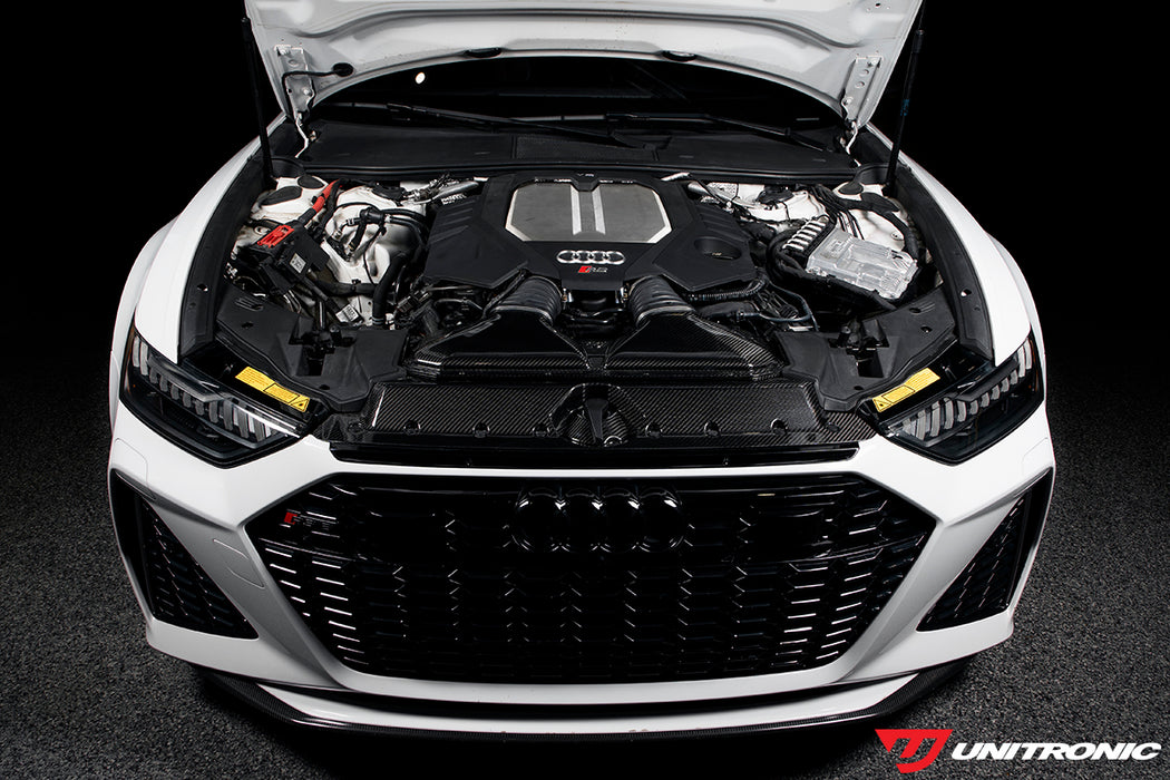 Unitronic Carbon Fiber Intake & Turbo Inlets for C8 RS6 / RS7