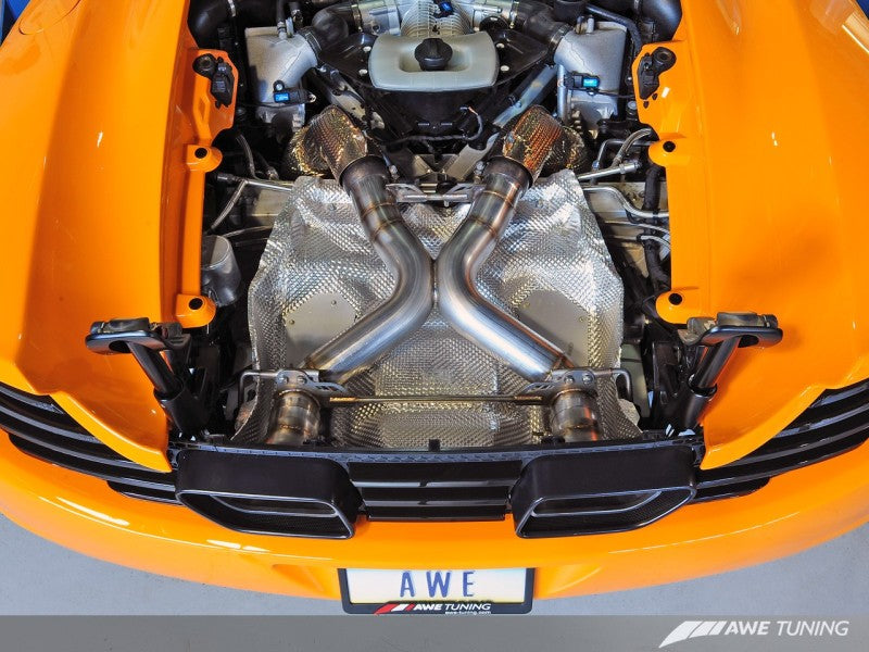 AWE Tuning McLaren MP4-12C Performance Exhaust - Black Tips