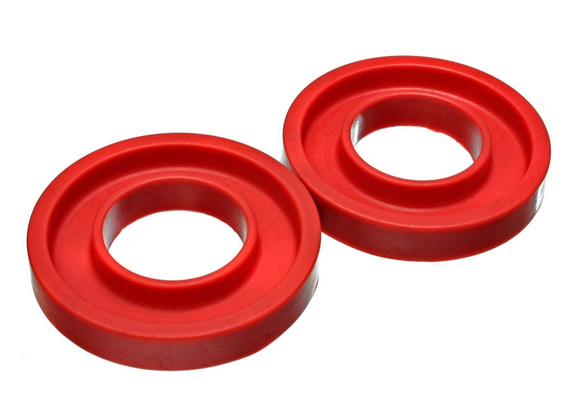 Energy Suspension Coil Spring Isolator Set - Red