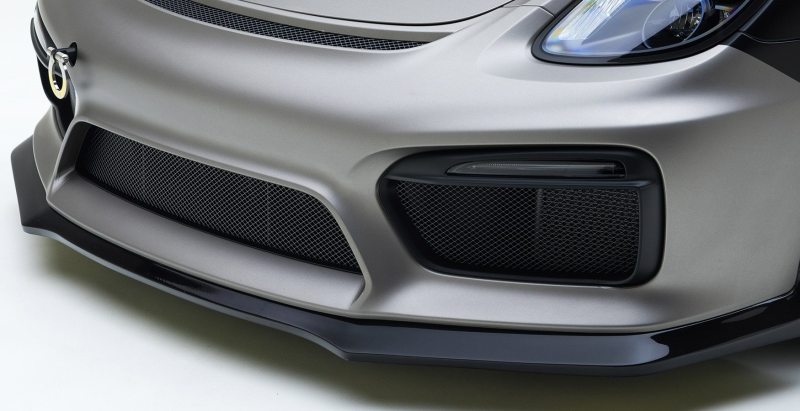 Vorsteiner Porsche 981 Cayman GT4 V-CS Aero Front Splitter Carbon Fiber 1x1 Glossy
