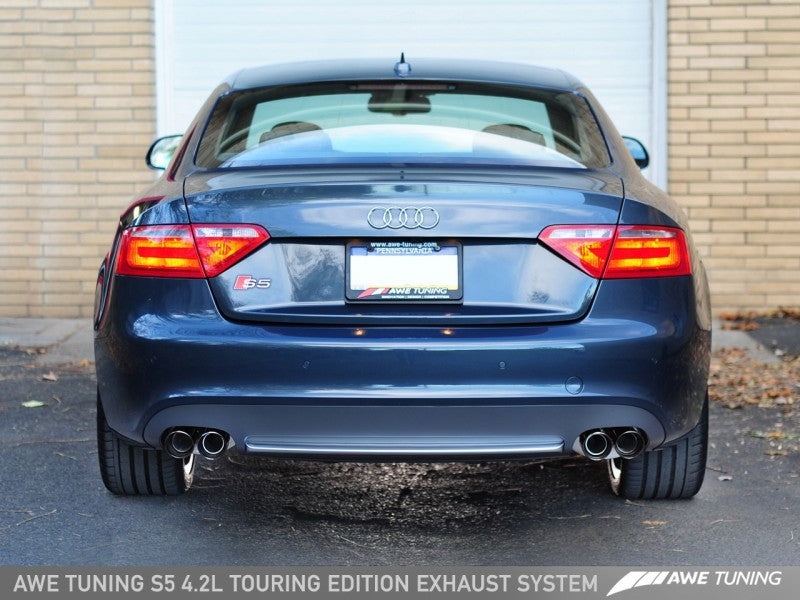 AWE Tuning Audi B8 4.2L Resonated Downpipes for S5